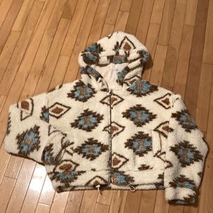 Pacsun Fuzzy Jacket - women